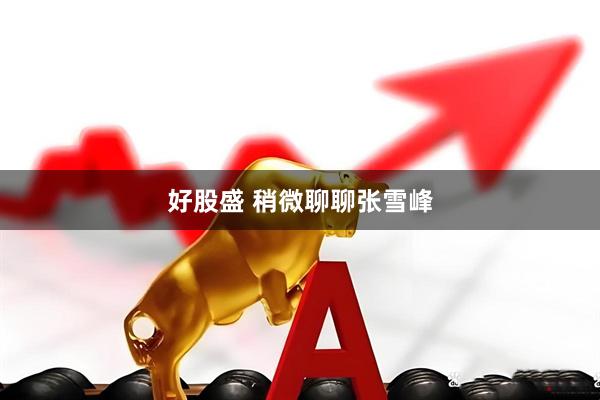 好股盛 稍微聊聊张雪峰