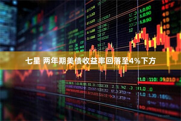 七星 两年期美债收益率回落至4%下方